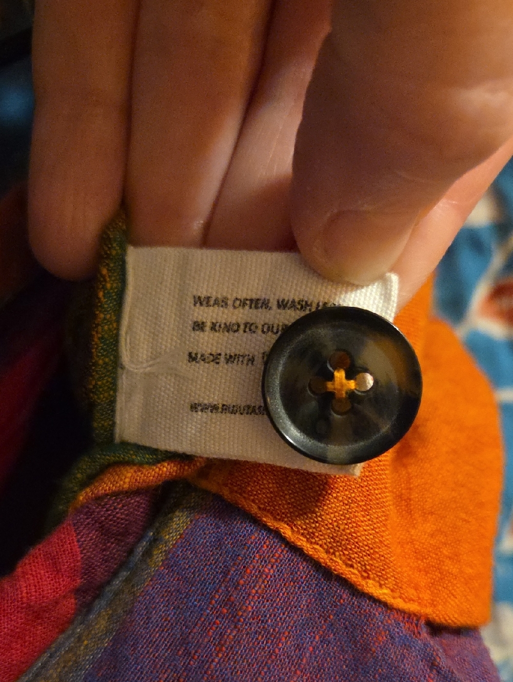 Rujuta Sheth sz XL Frida Pants in Multi Chex - Picture 12 of 12